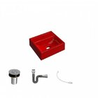 Kit Cuba Q32 Com Válvula Click, Sifão Cromado E Flexível Comp