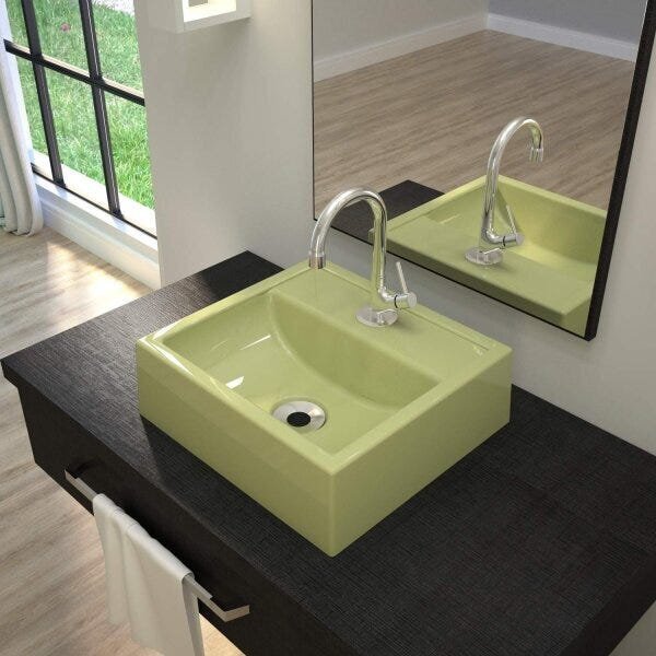 Kit Cuba Q32 Torneira 1198 Metal Válvula 1 Polegada Sifão Pvc