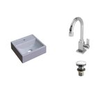 Kit Cuba Q32 Torneira Luxo 1195 Metal Válvula Click 1 Polegad