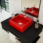 Kit Cuba Q355 C/torneira 1198 Metal + Válvula Click 1 1/2'' (