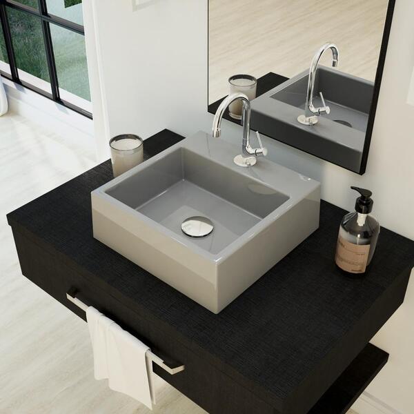 Kit Cuba Q355 C/torneira 1198 Metal + Válvula Click 1 1/2'' (