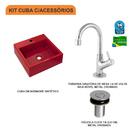 Kit Cuba Q355 C/torneira 1198 Metal + Válvula Click 1''b (2,6
