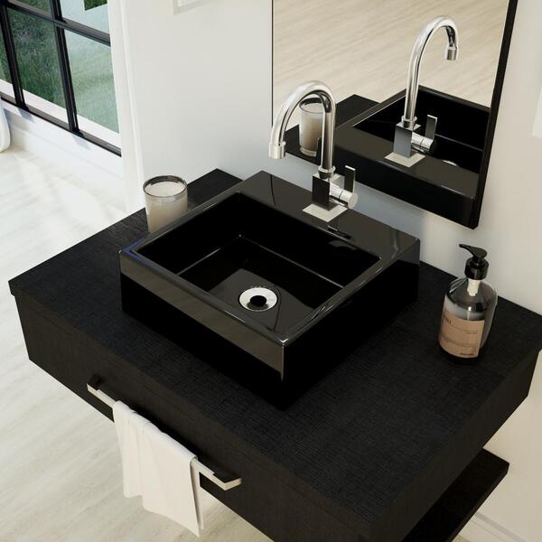 Kit Cuba Q355 C/torneira Luxo 1195 Metal 1/4 Volta