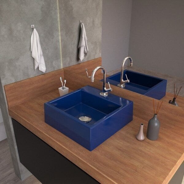 Kit Cuba Q355 Torneira 1198 Metal Válvula Click 1"g Compace A