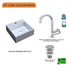 Kit Cuba Q355 Torneira C50 Válvula 1 Polegada Abs Compace Bra