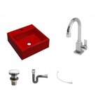 Kit Cuba Q355 Torneira Luxo 1195 Metal Válvula Click 1 1/2 Po