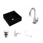 Kit Cuba Q355 Torneira Luxo 1195 Metal Válvula Click 1 1/2 Po