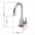 Kit Cuba Q355 Torneira Luxo 1195 Metal Válvula Click 1 Polega