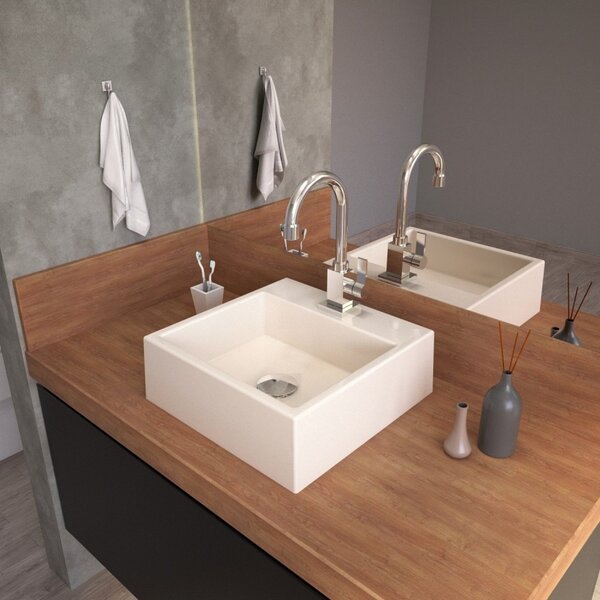 Kit Cuba Q355 Torneira Luxo 1195 Metal Válvula Click 1 Polega