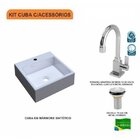 Kit Cuba Q355 Torneira Luxo 1195 Válvula 1 Polegada Compace B