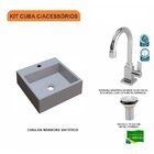 Kit Cuba Q355 Torneira Luxo 1195 Válvula 1 Polegada Compace C