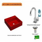 Kit Cuba Q355 Torneira Luxo 1195 Válvula 1 Polegada Compace V