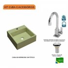 Kit Cuba Q355 Torneira Luxo 1195 Válvula 1 Polegada Compace V