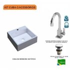 Kit Cuba Q355 Torneira Luxo 1195 Válvula Click 1 1/2 Polegada