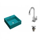 Kit Cuba Q355 Torneira Luxo 1195 Válvula Click 1 1/2 Polegada