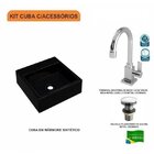Kit Cuba Q355 Torneira Luxo 1195 Válvula Click 1 Polegada G C