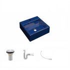 Kit Cuba Q355 Válvula 1 Polegada Sifão Pvc Flexível Compace A