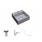 Kit Cuba Q355 Válvula 1 Polegada Sifão Pvc Flexível Compace C