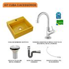 Kit Cuba Q395 C/torneira 1198 Metal + Válvula 1'' (2,6cm) + S