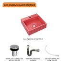 Kit Cuba Q395 C/válvula Click 1''b (2,6cm) + Sifão Cromado +