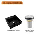 Kit Cuba Q395 C/válvula Metal 1'' (2,6cm)