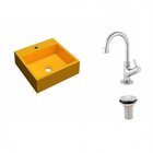 Kit Cuba Q395 Com Torneira 1198 Metal E Válvula 1 Pol. Compac