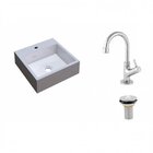 Kit Cuba Q395 Com Torneira 1198 Metal E Válvula 1 Pol. Compac