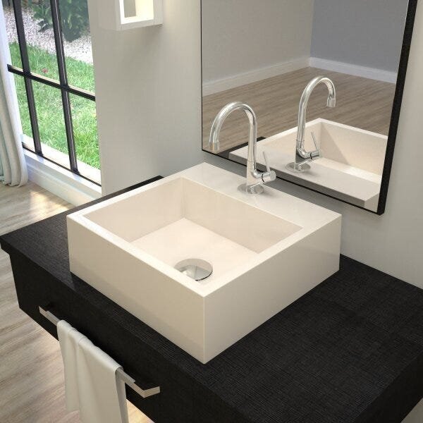 Kit Cuba Q395 Com Torneira 1198 Metal E Válvula Click 1 1/2"