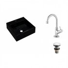 Kit Cuba Q395 Com Torneira 1198 Metal E Válvula Click 1"g Pol