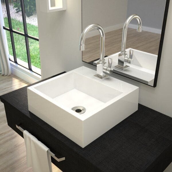 Kit Cuba Q395 Com Torneira Luxo 1195 E Válvula 1 Pol. Compace