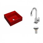 Kit Cuba Q395 Com Torneira Luxo 1195 E Válvula 1 Pol. Compace