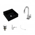 Kit Cuba Q395 Com Torneira Luxo 1195 Metal E Válvula Click 1