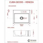 Kit Cuba Q395 Com Torneira Luxo 1195 Metal E Válvula Click 1"