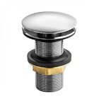 Kit Cuba Q395 Com Válvula Click 1 Polegada G Sifão Cromado E