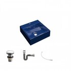 Kit Cuba Q395 Com Válvula Click 1 Polegada G Sifão Cromado E