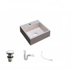 Kit Cuba Q395 Com Válvula Click 1 Polegada G Sifão Flexível P