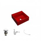 Kit Cuba Q395 Com Válvula Click 1 Polegada G Sifão Flexível P