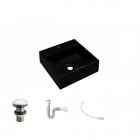 Kit Cuba Q395 Com Válvula Click 1 Polegada G Sifão Flexível P