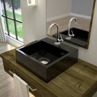 Kit Cuba Q395 Com Válvula Click 1 Polegada G Sifão Flexível P