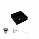 Kit Cuba Q395 Com Válvula Click 1 Polegada Sifão Flexível Pvc