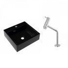 Kit Cuba Q395 Torneira Pratika 1060 Metal 1/4 Volta Compace P