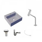 Kit Cuba Q395 Torneira Pratika 1060 Metal Válvula 1 Polegada