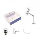 Kit Cuba Q395 Torneira Pratika 1060 Metal Válvula Click 1 1/2