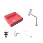 Kit Cuba Q395 Torneira Pratika 1060 Metal Válvula Click 1 1/2