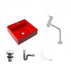 Kit Cuba Q395 Torneira Pratika 1060 Metal Válvula Click 1 1/2