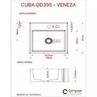 Kit Cuba Q395 Torneira Pratika 1060 Metal Válvula Click 1 Pol
