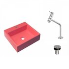 Kit Cuba Q395 Torneira Pratika 1060 Metal Válvula Click 1 Pol