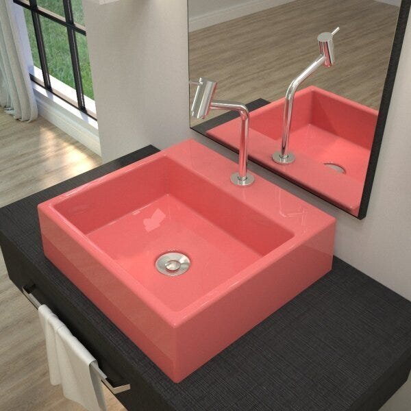 Kit Cuba Q395 Torneira Pratika 1060 Metal Válvula Click 1 Pol