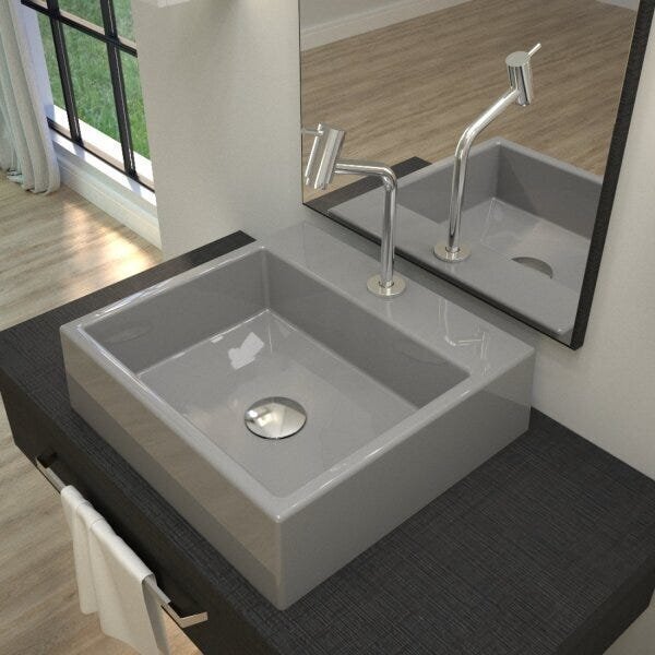 Kit Cuba Q395 Torneira Pratika 1060 Metal Válvula Click 1 Pol