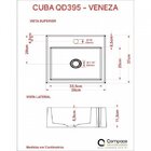 Kit Cuba Q395 Torneira Pratika 1060 Metal Válvula Click 1 Pol